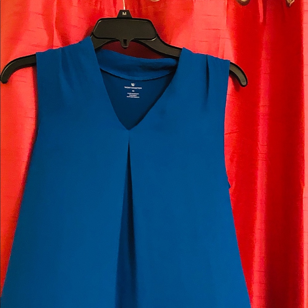 Royal blue top